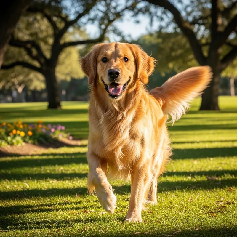 Happy Dog in the Sun: Pure Joy and Fun