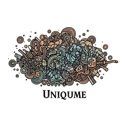 Abstract Uniqueness Art | Engraved Diversity & Depth