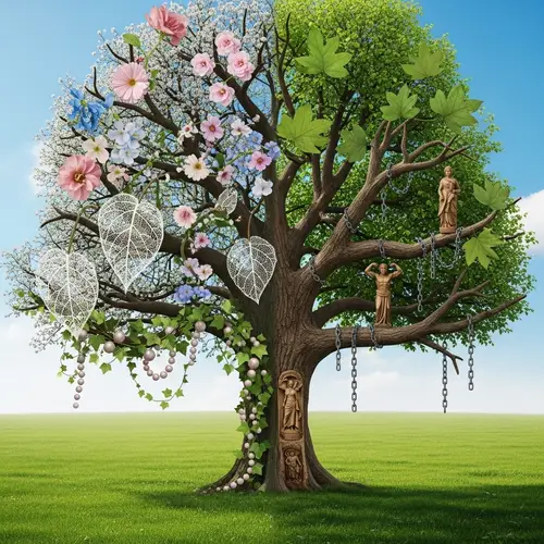 Feminine & Masculine Tree: A Symbol of Duality