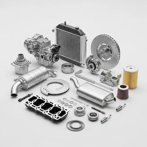 Minimalist Automotive Parts | Intricate Designs