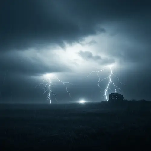 Mysterious Tragedy: Somber and Chilling Atmosphere