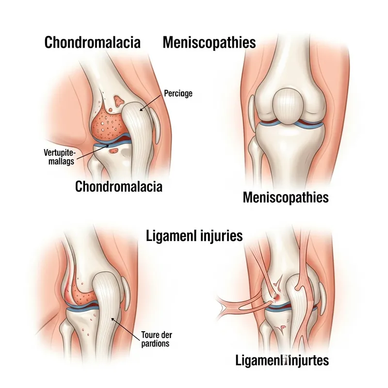 Chondromalacia, Meniscopathies & Ligament Injuries