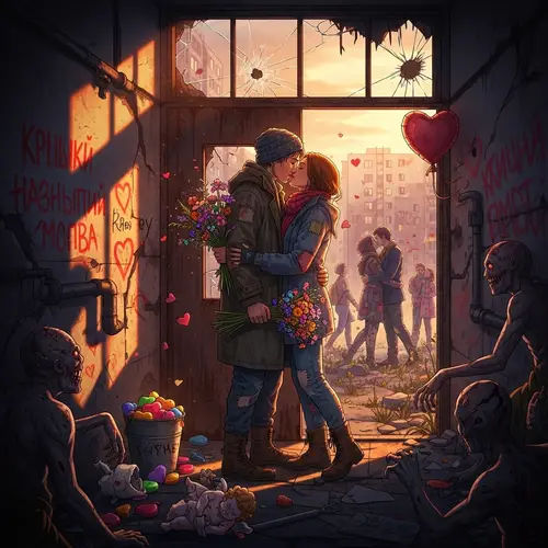 Valentine's Day in Post-Apocalyptic Soviet Universe