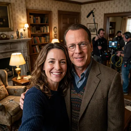 Candid Selfie with Dr. Malcolm Crowe from The Sixth Sense