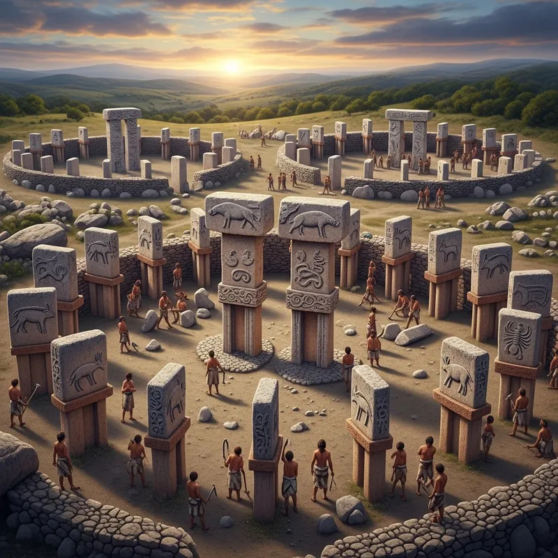 Ancient Göbeklitepe: Neolithic Temple Complex in Şanlıurfa, Turkey