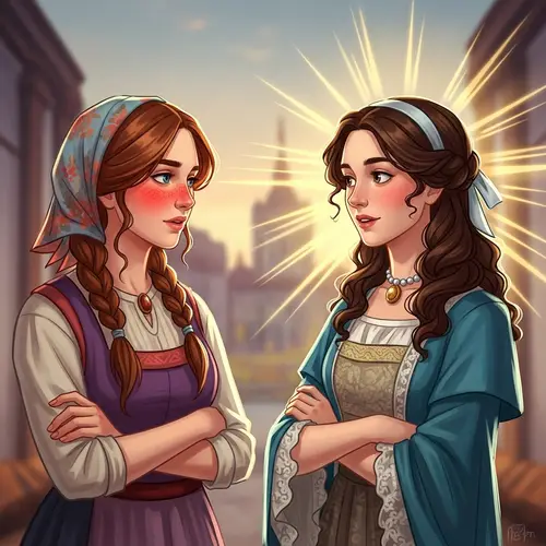 Sonya Marmeladova and Natasha Rostova Meet: literary crossover