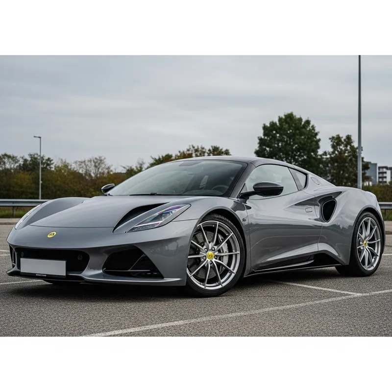 Lotus Emira in Grey with BBS LM Wheels | Stylish & Performance-Driven Lotus Emira in Grey with BBS LM Wheels | Stylish & Performance-Driven