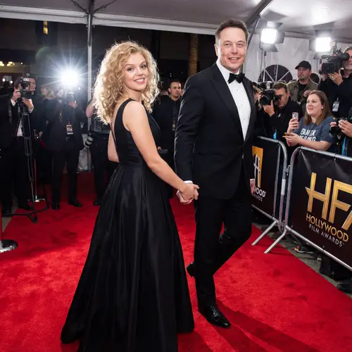 Elon Musk and Partner Shine on Hollywood Red Carpet
