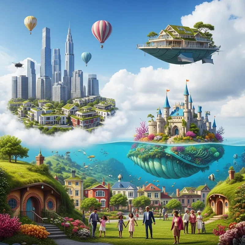 Surreal Propertyverse - Unique Real Estate Designs