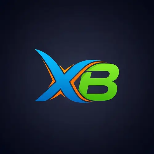 Creative XB Logo Design | Vibrant Contrasts