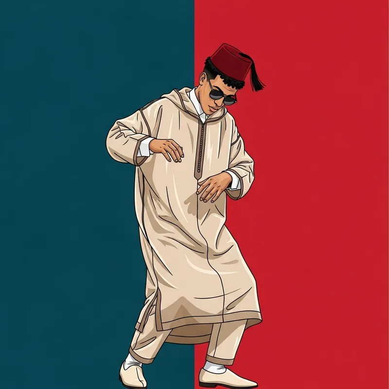 Michael Jackson Moroccan Costume Dance