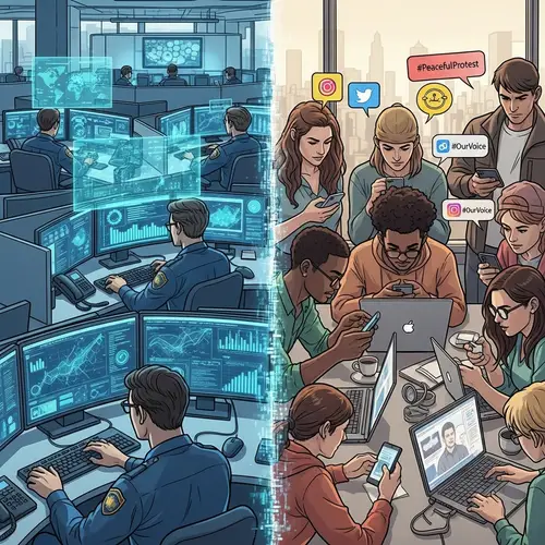 Predictive Policing: Monitoring Online Activities