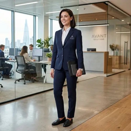 Stylish Modern Corporate Uniforms for Professionals