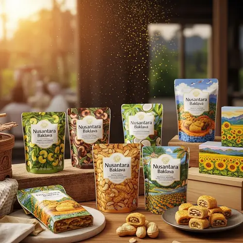 Nusantara Baklava Packaging Design by Indonesian Artists