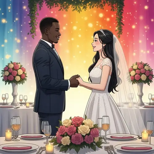 Joyous African and Asian Wedding Ceremony | Love and Unity Celebration