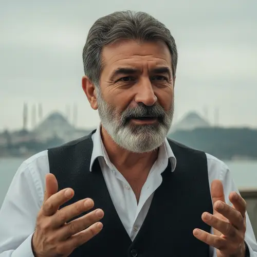 Turkish Narrator: A Storyteller from Istanbul