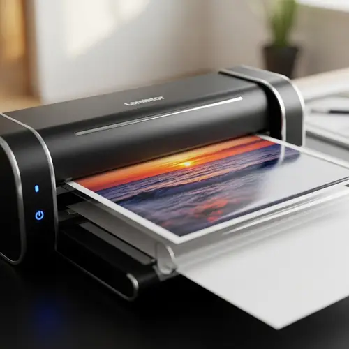 Stylish Modern Laminator for Paper | Sleek & Polished Finish