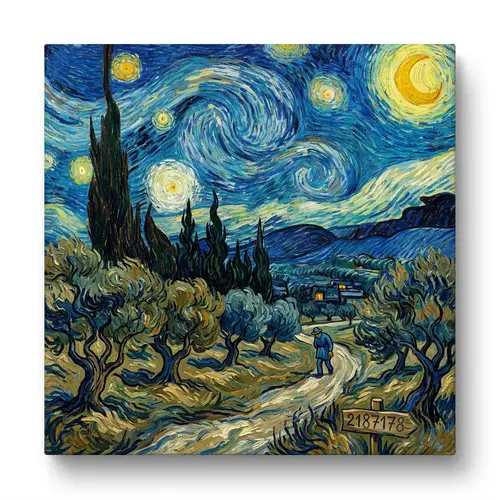 Van Gogh Style Painting - Stunning Artistic Creation