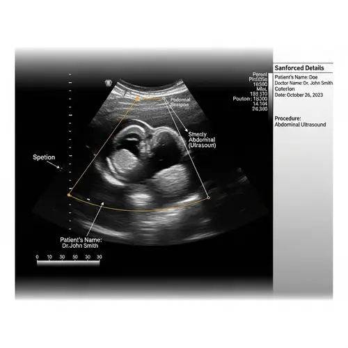 Detailed Ultrasound Report | Medical Imaging Analysis