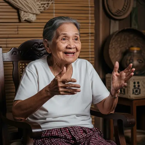 Captivating Filipina Woman: Stories of Nostalgia