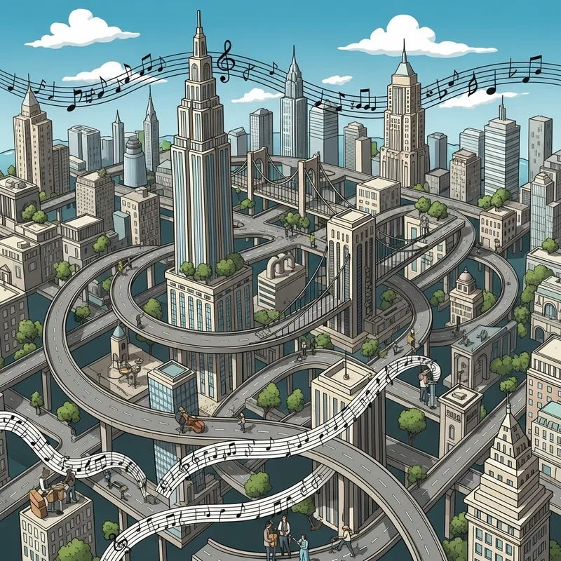 Whimsical Labyrinth Music Artist Album Cover