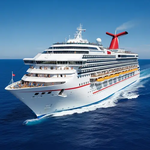 Serene Cruise Experience with Ageless Immortals - Carnival Ship Scene