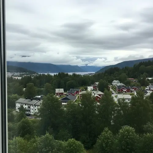 Hatleberg Studentboliger in Bergen, Norway - Tranquil Window View