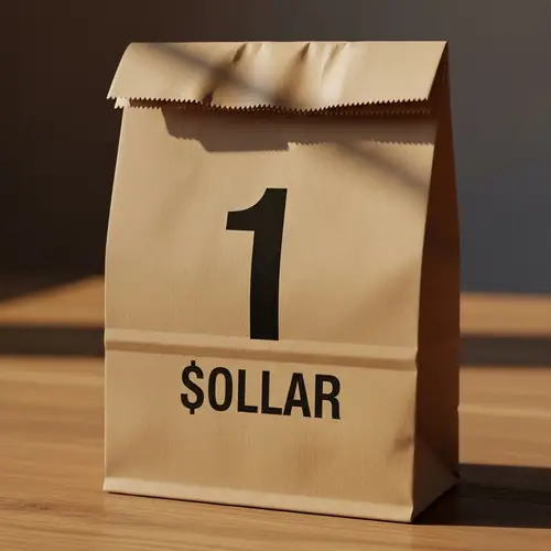 1 Dollar Bag - Simple & Lightweight Design