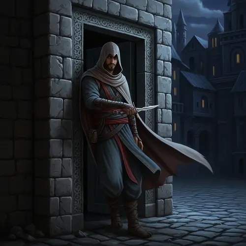 Male Assassin Thief Character | RPG Urban Setting