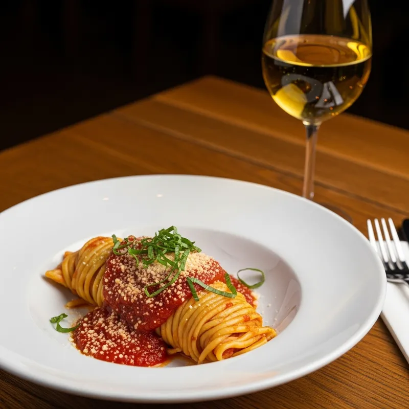 Cripipasta: Savory Combination of Marinara Sauce and Parmesan Cheese Cripipasta: Savory Combination of Marinara Sauce and Parmesan Cheese