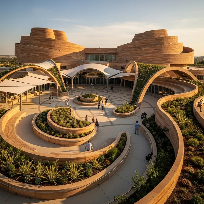 Dynamic Wave Landscapes Surrounding Theatre Dynamic Wave Landscapes Surrounding Theatre