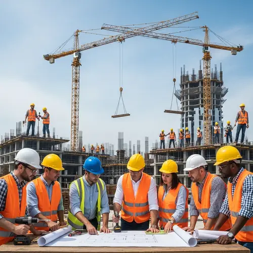 Dynamic Construction Site: Progress in Action