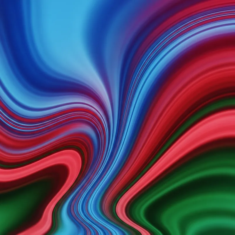 Soothing Azure, Crimson & Emerald Abstract Background Soothing Azure, Crimson & Emerald Abstract Background