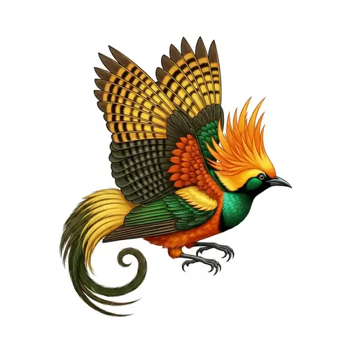 Stunning Bird of Paradise in Vibrant Colors