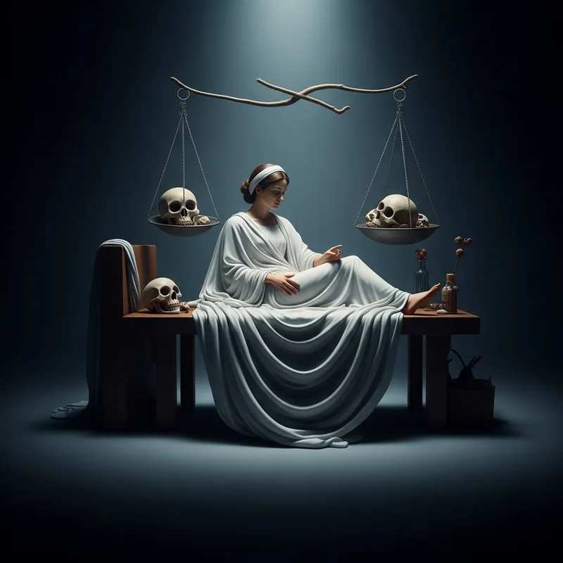 Ethereal Solace: Surrealistic Ode to Death Inspired by Salvador Dali