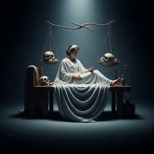 Ethereal Poetic Representation of Eternal Solace in Death