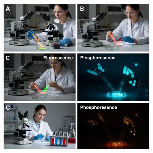 Scientific Analysis of Fluorescence and Phosphorescence Emission