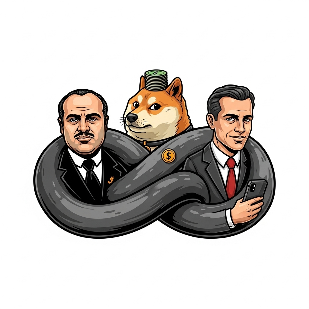 Elon Musk vs. Donald Trump: Crypto Showdown | AI Art Generator |  Easy-Peasy.AI