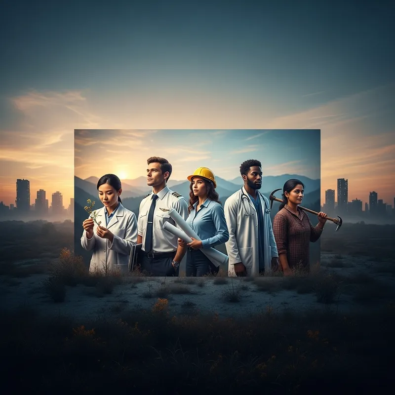 The Last Photo of Humanity: A Dusk Vision