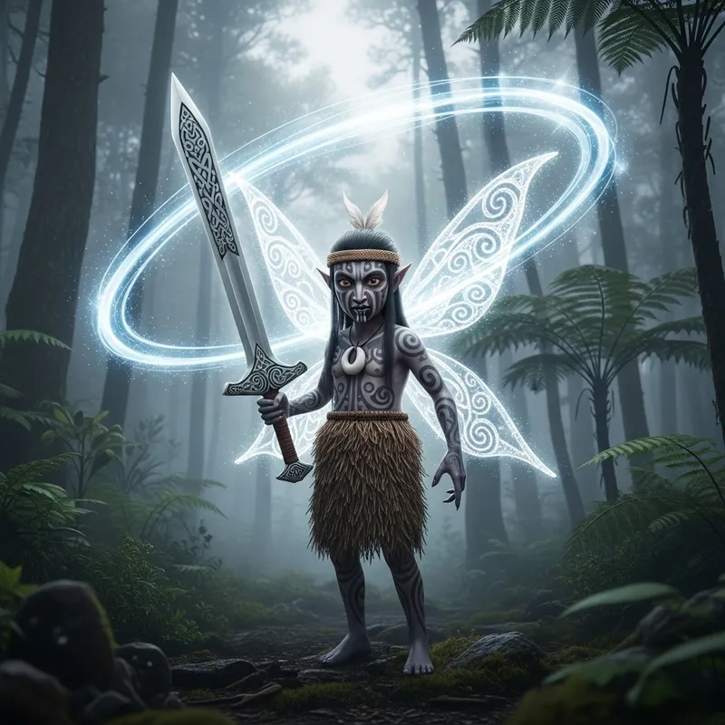 Patupaierehi: Vampiric Fairy-Like Creature with Ancient Wisdom