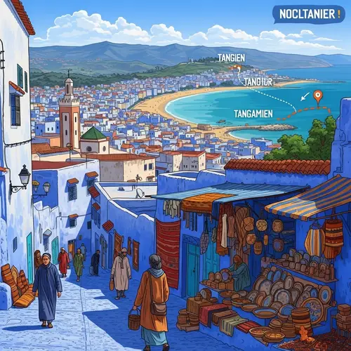 Tangier, Morocco: Vibrant City Life & Mediterranean Views