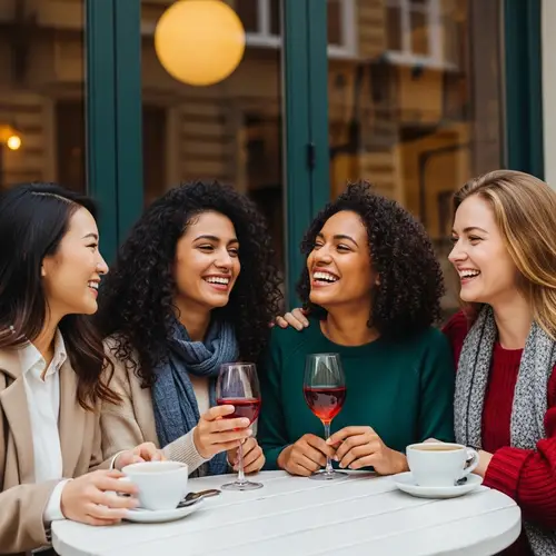 Multicultural Friendship Delights | Diverse Group Together