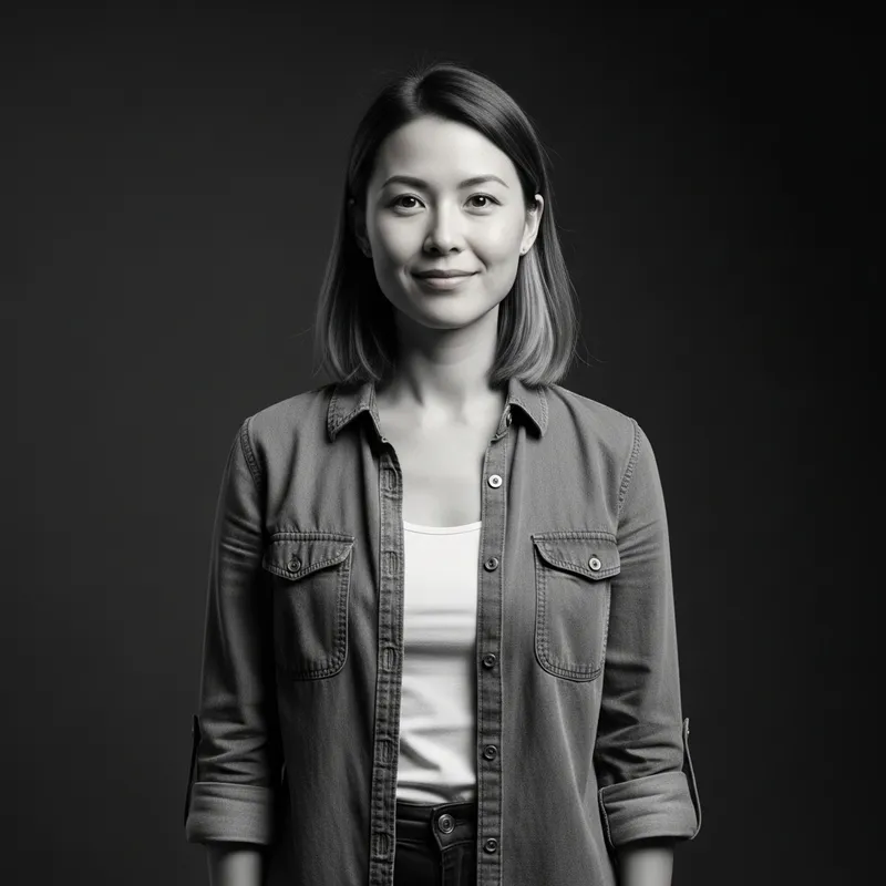 Confident Female Software Developer with Romanian Descent