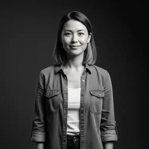 Confident Asian Female Software Developer | Romanian Descent