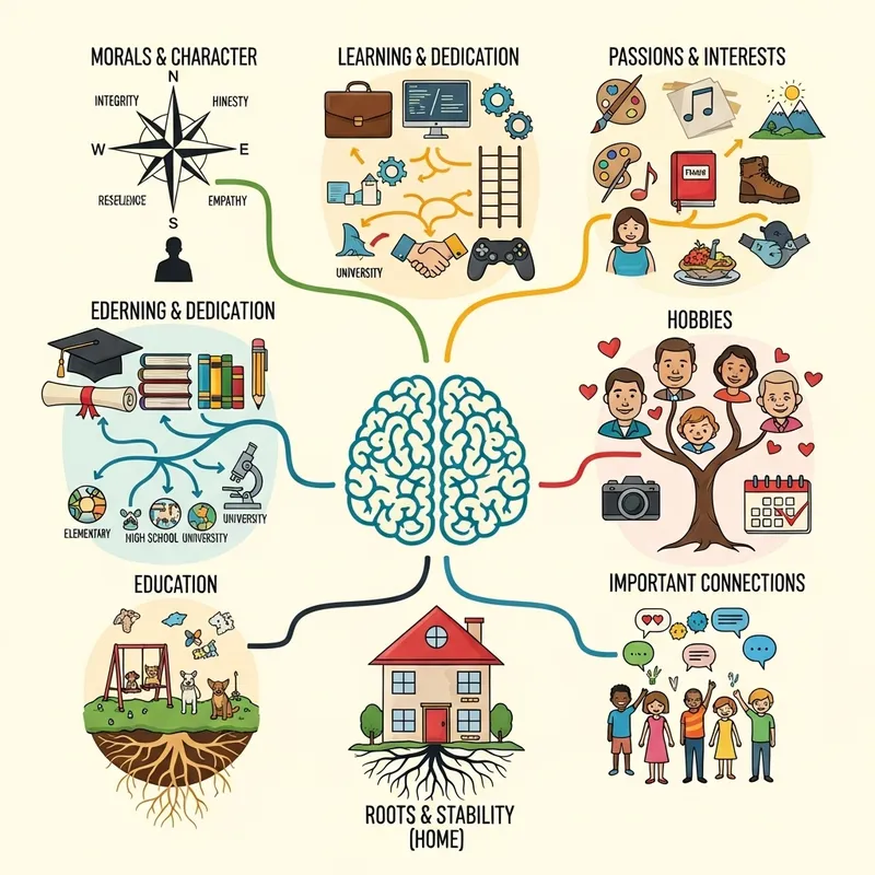 My Personal Map: A Visual Life Journey
