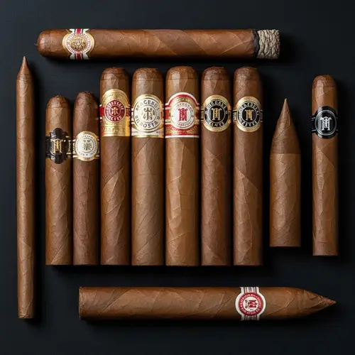 Cigar Sizes and Shapes - Diverse Collection of Premium Cigars