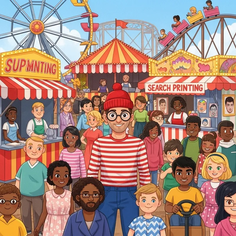 Where's Waldo Puzzle Book | Fun Search and Find Game