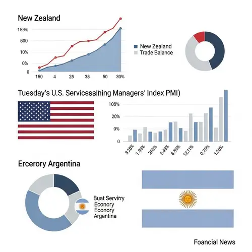 Global Financial Trends: NZ Trade Balance, US Services PMI, Argentina Economy