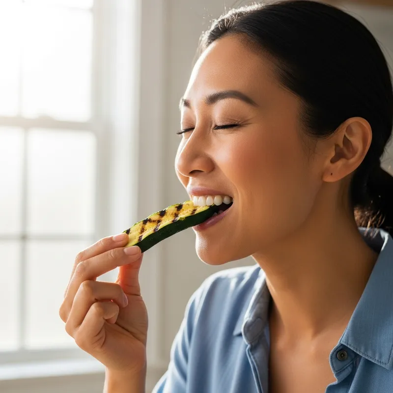 Joyful Bites: Grilled Zucchini Delight Joyful Bites: Grilled Zucchini Delight
