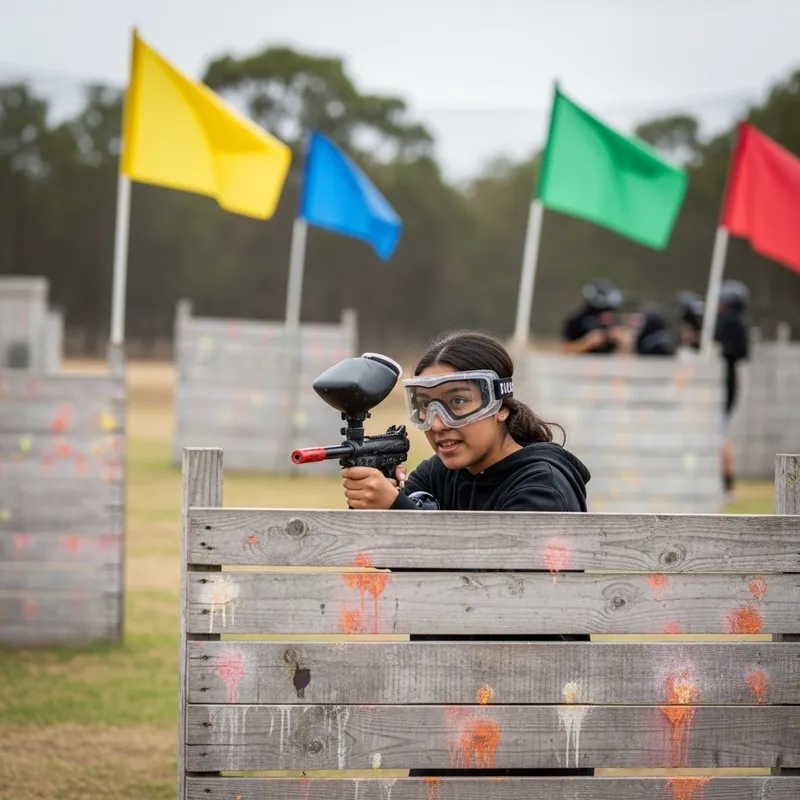 Thrilling Teen Paintball Adventure